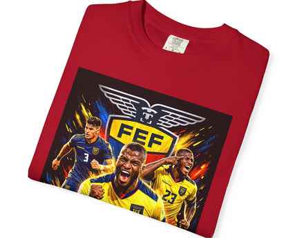 Ecuador Soccer Players T-Shirt, 2026 World Cup Team Tee, Ecuador Flag