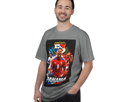 Panama Soccer Players T-shirt, 2026 World Cup Back Print,Panama Flag