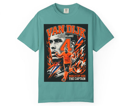 Netherlands Football Captain Shirt, World Cup 2026 Soccer Tee, Netherlands flag