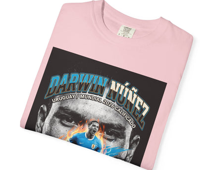 Darwin Nunez 19 Soccer Player T-Shirt, 2026 World Cup Tee, Uruguay Flag