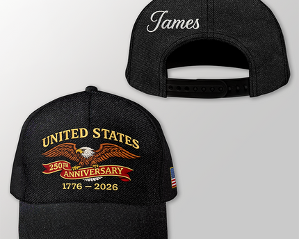 Custom Name United States 250th Anniversary