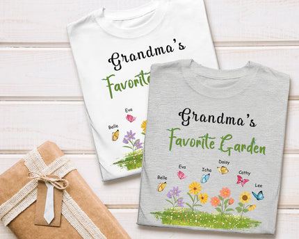 Favorite Garden - Personalized Customized T-shirt - Gift For Garden Lover - Gift For Friend