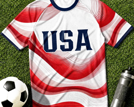 Personalized USA Soccer Jersey Shirt for Men, Custom Name and Number USA 2026 Football Jersey, Birthday Gift for Soccer Lovers, Sports Fans, Unstoppable On The Field