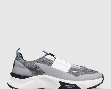 Men's Valentino Garavani Baskets True Act Gray Sneakers