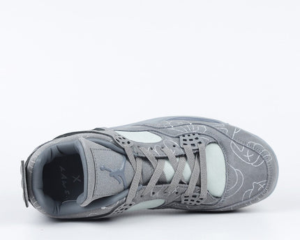 Men's Air Jordan 4 x Kaws Grey Shoes