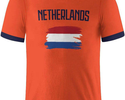 Soccer National T-Shirt Uniforms Printing Short Sleeve Shirts for Men Fans Apparel Gifts
