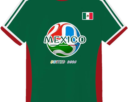 TeeTea Soccer Jersey Size S-L, 2026 North America Soccer Cup Merchandise, Soccer Fan Jersey Breathable, Team USA