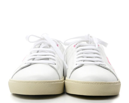 Men's Saint Laurent Court Classic SL06 Pink Sneakers