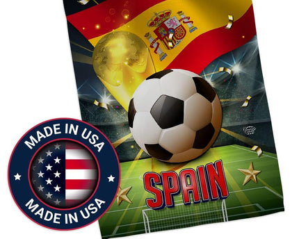 Ornament Collection World Cup Spain House Flag
