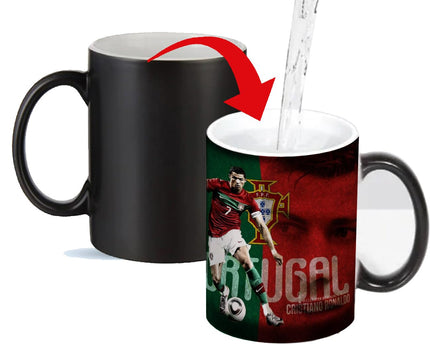 Ronaldo - Ceramic Printed Tea Cup