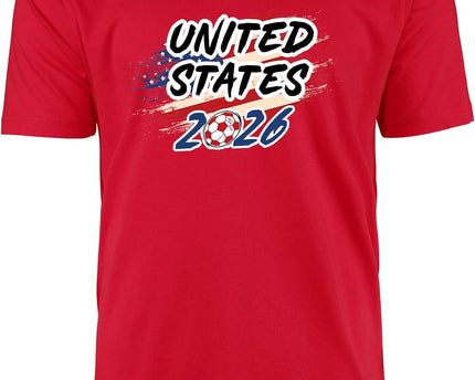 Country Soccer Fan Shirt 2026 International Football Supporter Graphic Unisex Adult Sports Tee