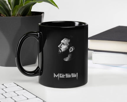 Lionel Messi Designer Printed Black Coffee Mug