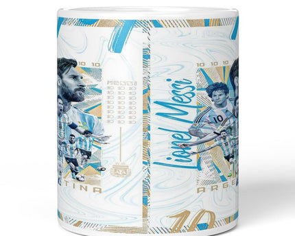 PrintWala Messi Mug Footballer Printed Cup