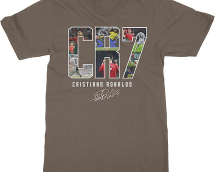 Cup & Branch Collage Ronaldo Tribute - Soccer Goat Unisex