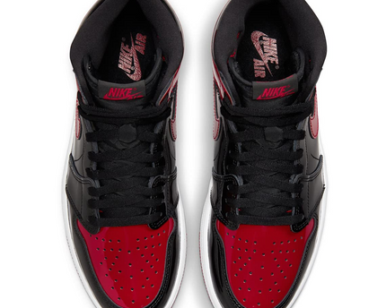 Men's Air Jordan 1 High 'Patent Bred’ Shoes