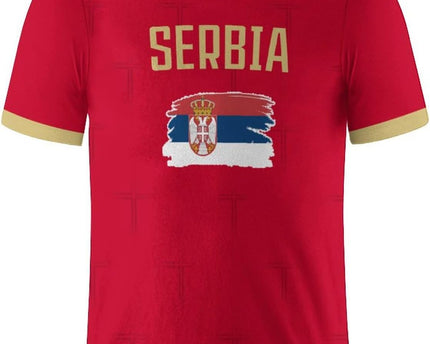 Soccer National T-Shirt Uniforms Printing Short Sleeve Shirts for Men Fans Apparel Gifts