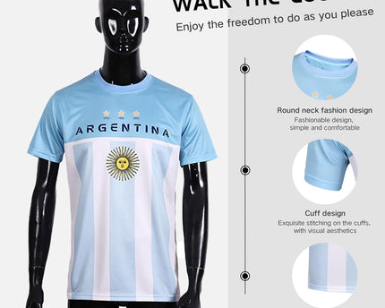 Fan Soccer Jersey for 2026 World Cup Fan Soccer Jersey - Argentina, Brazil, Mexico & USA