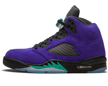 Men's Nike Air Jordan 5 Retro Alternate Grape Shoes