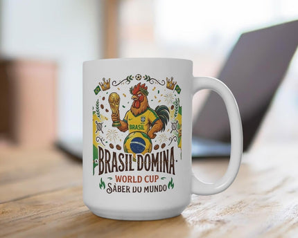 Football Brazil Bird Designer Coffee Mug for World Cup Football