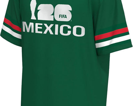 Outerstuff FIFA World Cup 2026 Mens Short Sleeve V-Neck Football Jersey
