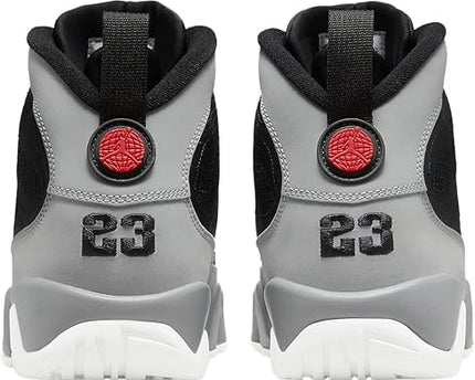 Men's Nike Air Jordan 9 Retro Grey Black Shoes