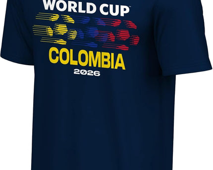 FIFA World Cup 2026 Men's Official Country Team Color Wordmark Logo
