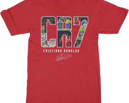 Cup & Branch Collage Ronaldo Tribute - Soccer Goat Unisex
