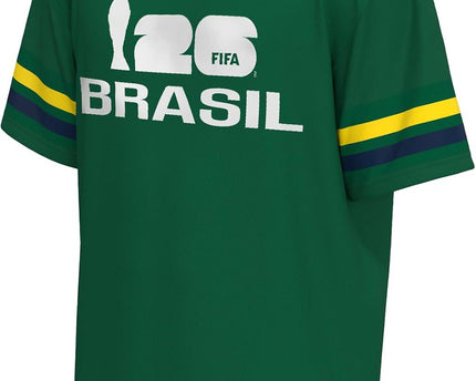 Outerstuff FIFA World Cup 2026 Mens Short Sleeve V-Neck Football Jersey