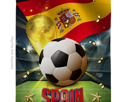 Ornament Collection World Cup Spain House Flag
