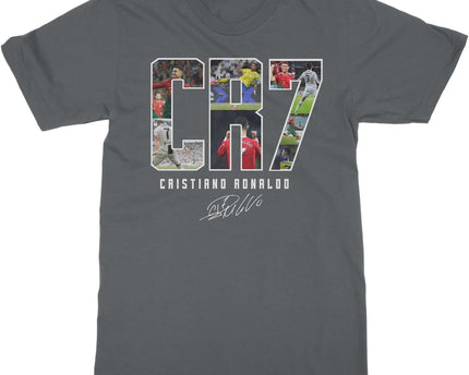 Cup & Branch Collage Ronaldo Tribute - Soccer Goat Unisex