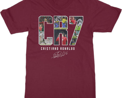 Cup & Branch Collage Ronaldo Tribute - Soccer Goat Unisex
