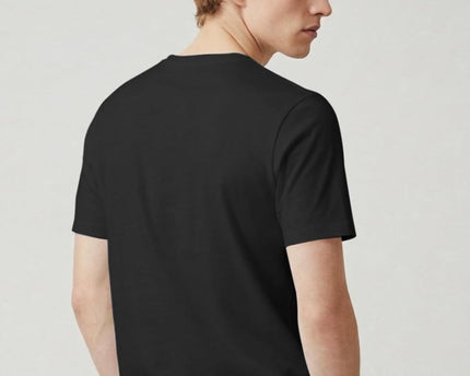 Round Neck Cotton Fabric Regular fit Casual T-Shirt for man