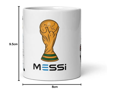 Messi - Football Sports Theme Ceramic Coffee and Printed Mug Ideal