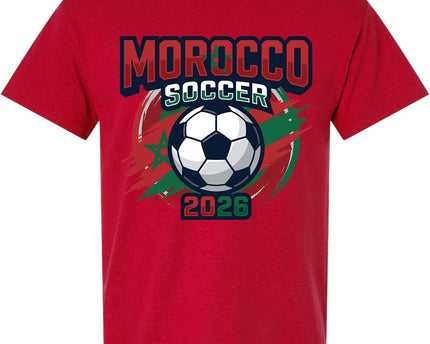 2026 Soccer World T Shirt International Football Fan Tee All Teams Country Flag Design