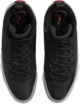 Men's Nike Air Jordan 9 Retro Grey Black Shoes