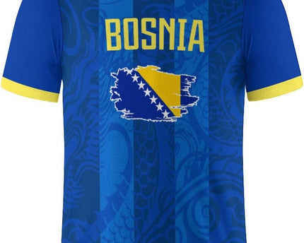 Soccer National T-Shirt Uniforms Printing Short Sleeve Shirts for Men Fans Apparel Gifts
