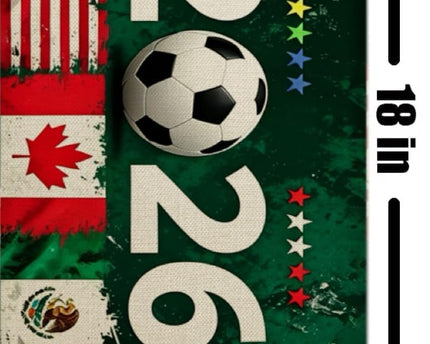 2026 USA-Canada-Mexico Soccer Supporters Design Flag