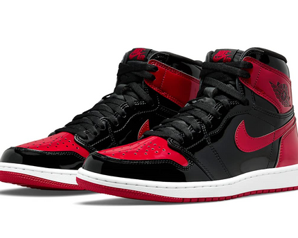 Men's Air Jordan 1 High 'Patent Bred’ Shoes