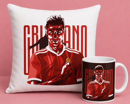 Football Ronaldo Red Face Mega Combo