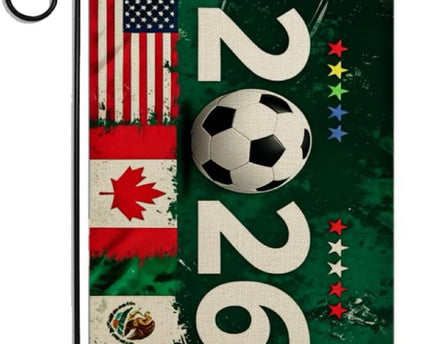 2026 USA-Canada-Mexico Soccer Supporters Design Flag