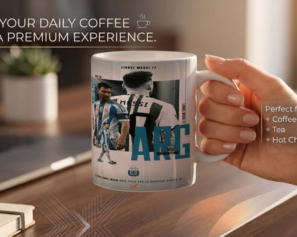 Lionel Messi Argentina National Team Printed Cup