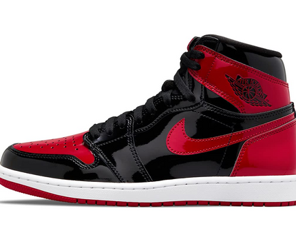 Men's Air Jordan 1 High 'Patent Bred’ Shoes
