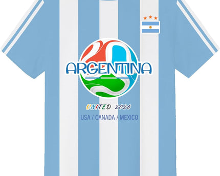 TeeTea Soccer Jersey Size S-L, 2026 North America Soccer Cup Merchandise, Soccer Fan Jersey Breathable, Team USA