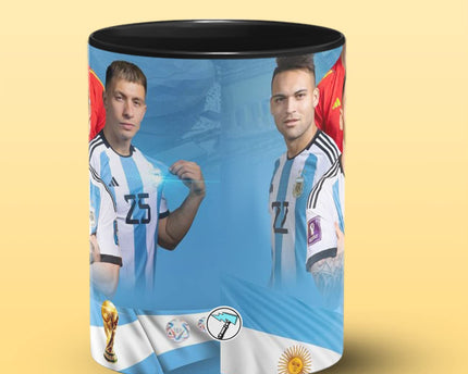 Messi Argentina Printed Coffee Mug, Football Messi Print Coffee Mugs