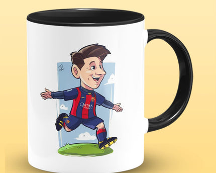 Messi Printed Coffee Mug , Football Messi Print Coffee Mugs