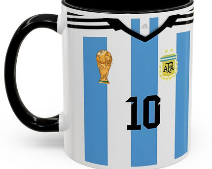 Messi Argentina Jersey Inspired Coffee Mug
