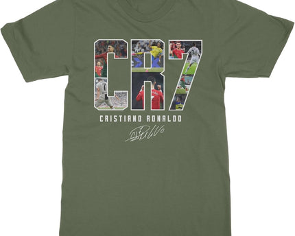 Cup & Branch Collage Ronaldo Tribute - Soccer Goat Unisex