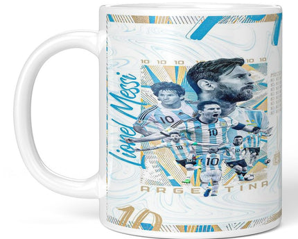 PrintWala Messi Mug Footballer Printed Cup