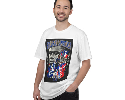 Eduardo Camavinga Soccer Player T-Shirt, 2026 World Cup Back Print, France Soccer T-shirt