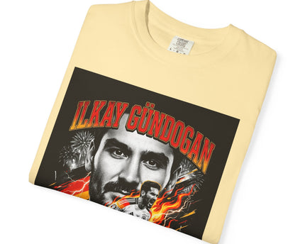 Ilkay Gundogan Soccer Player Graphic T-Shirt, 2026 World Cup Back Print, Germany Flag